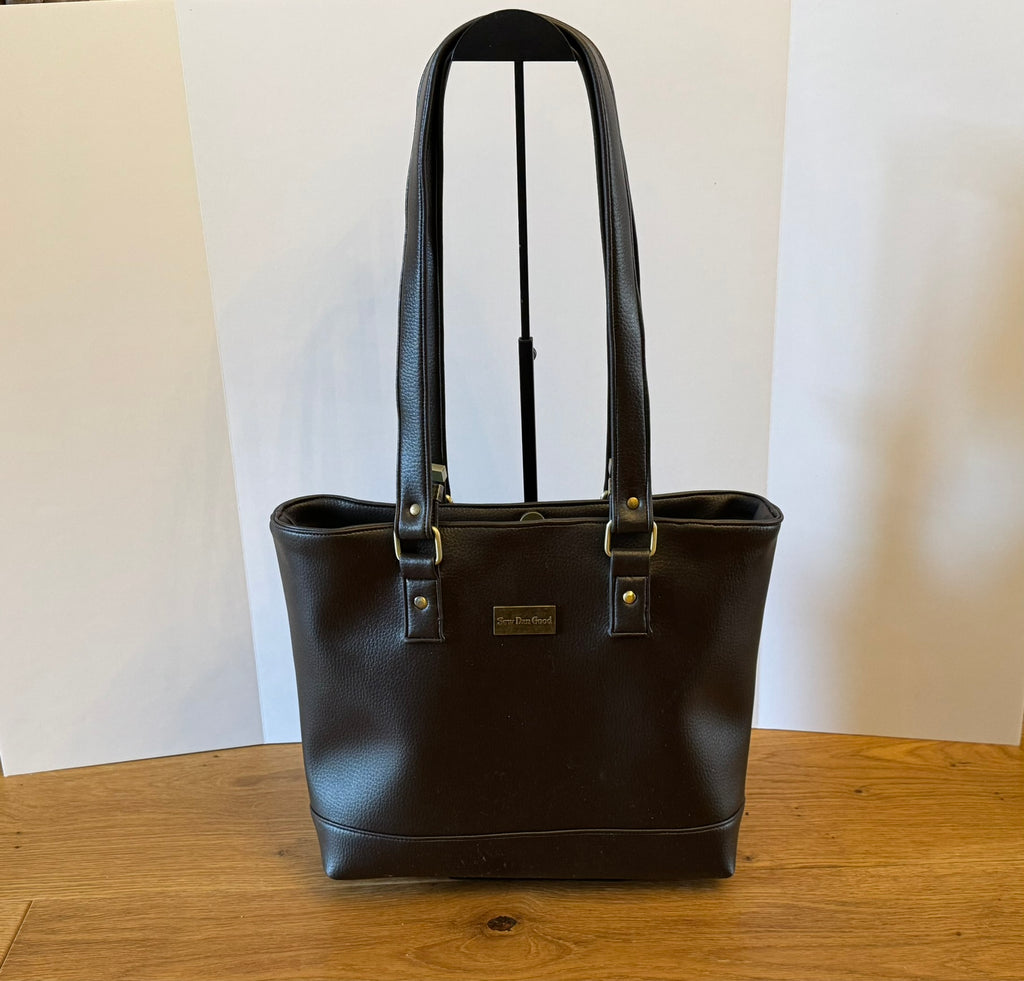 Dark Brown Tote Bag