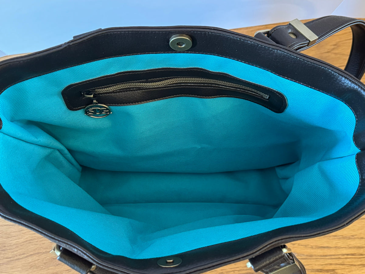 Dark Brown Tote Bag