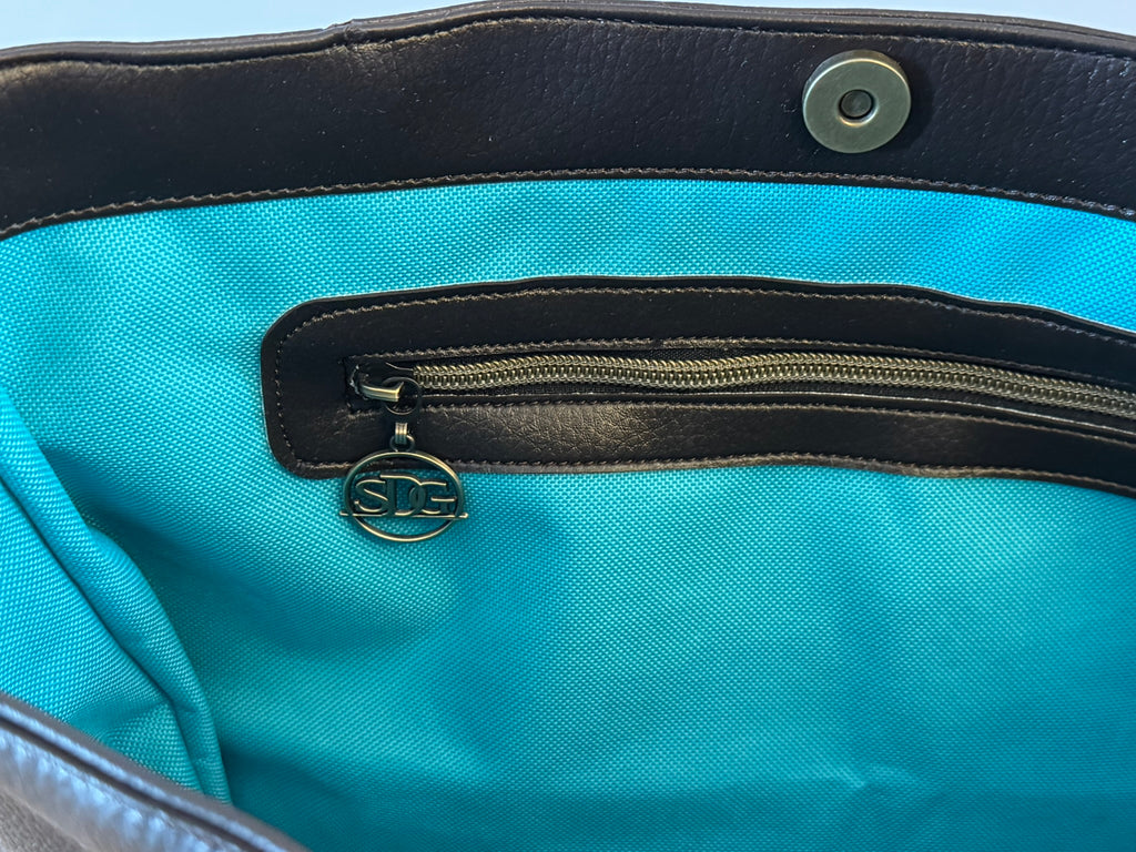 Dark Brown Tote Bag