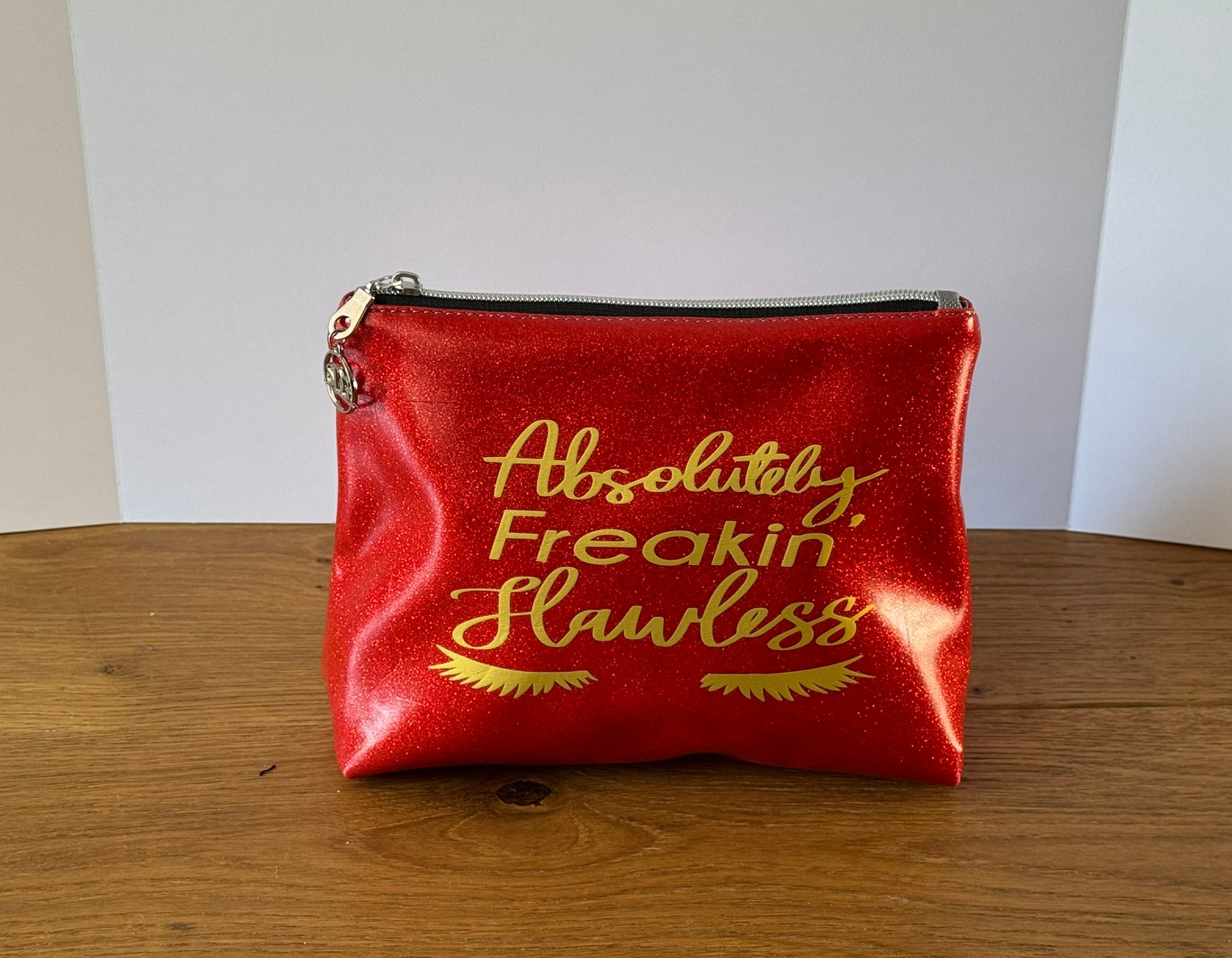 "Absolutely Freakin' Flawless" Makeup Pouch