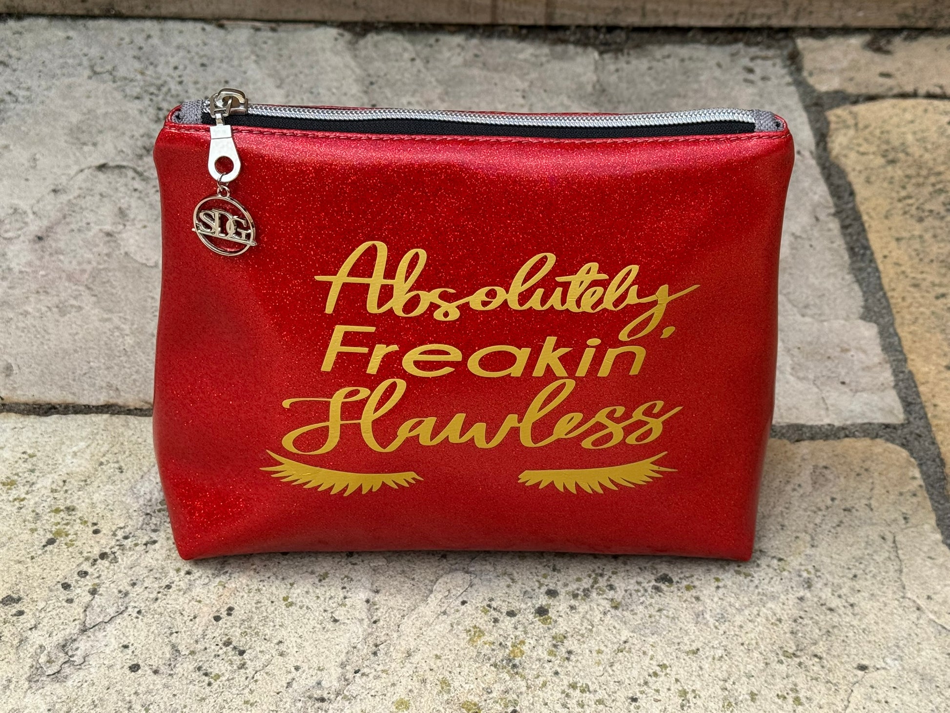 "Absolutely Freakin' Flawless" Makeup Pouch